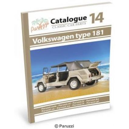 Drukwerk onderdelencatalogus voor de Volkswagen Kbel