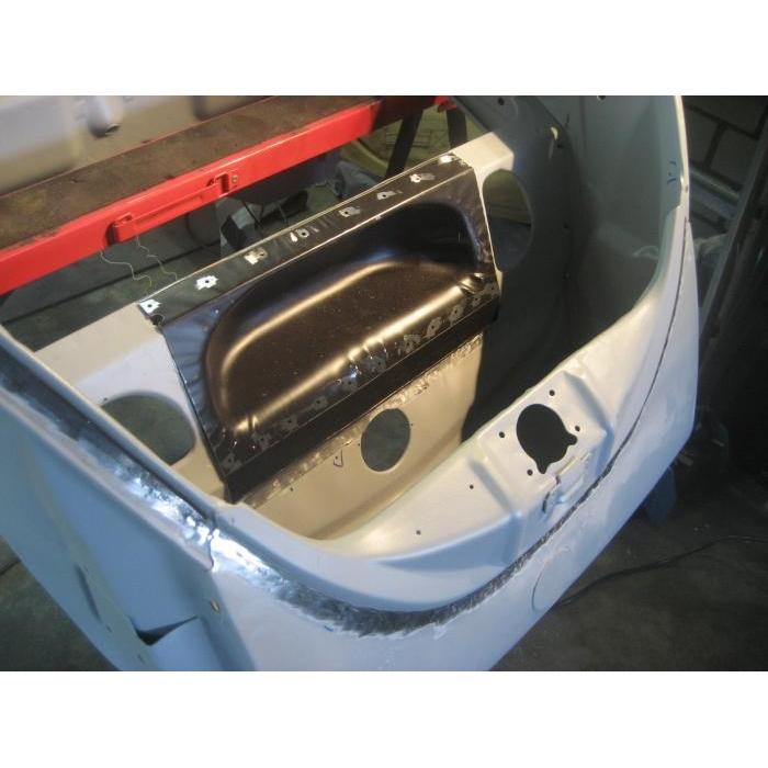 Spare wheel bin rear center section