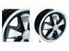 Paruzzi number: 2473 911 wheel polished with matte black inner side (each)
PCD: 5 x 130 mm 
Size: 4.5 x 15 inch 
ET: +45 mm 
Backspacing: 4 1/2 inch 