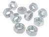 Paruzzi number: 7417 Galvanized steel M8 hex nuts (10 pieces)
Thread size: M8 x 1.25 
Height: 6.26 mm 
Material: galvanized steel 
Wrench size: 13 mm 